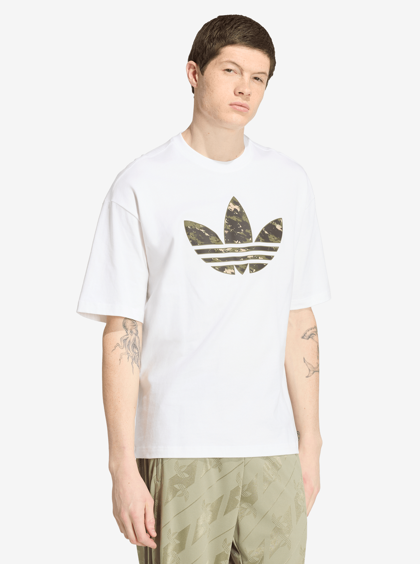 Camo Trefoil Tee