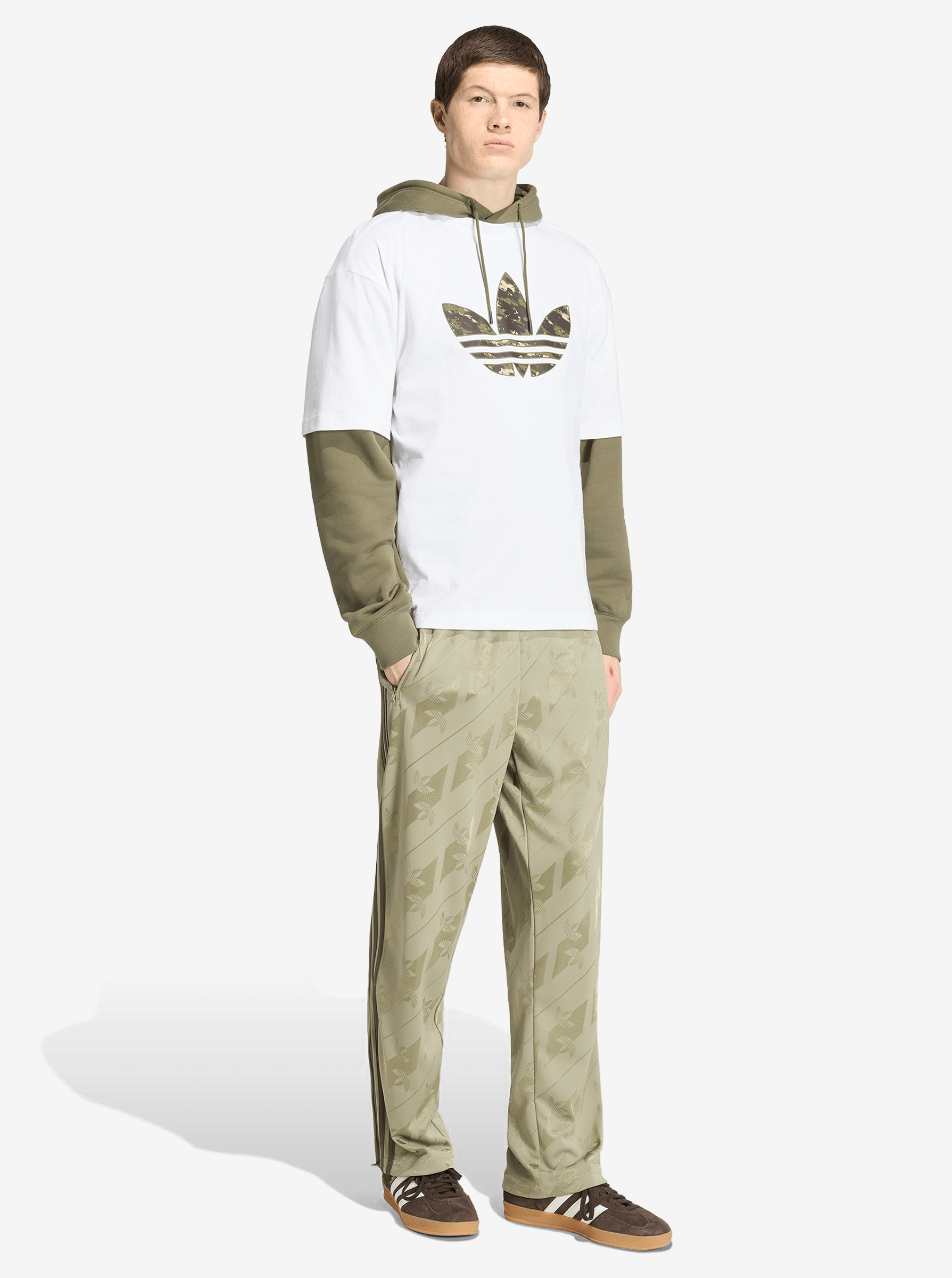 Camo Trefoil Tee