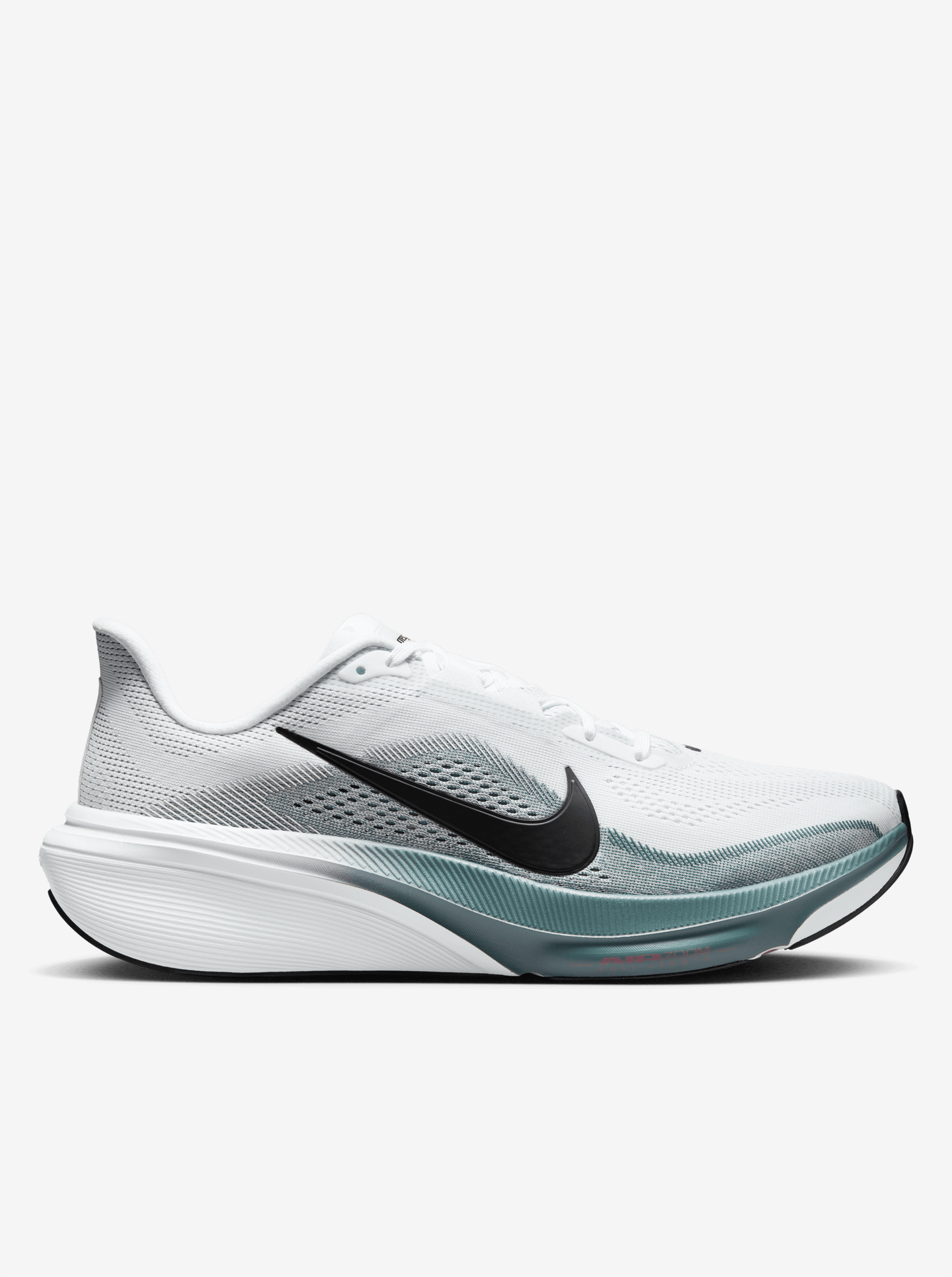 Nike M Air Zoom Pegasus 42 - White/Black-Mineral Slate-Hyper Pink