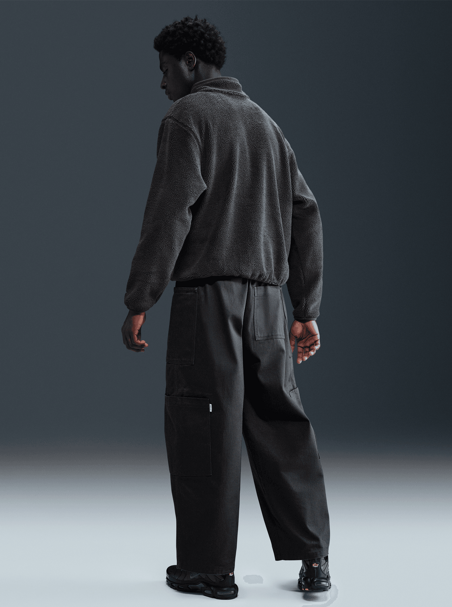 1/4 Zip Sherpa Track Top