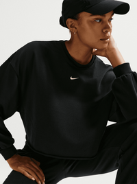 French Terry Crew-Neck Sweatshirt