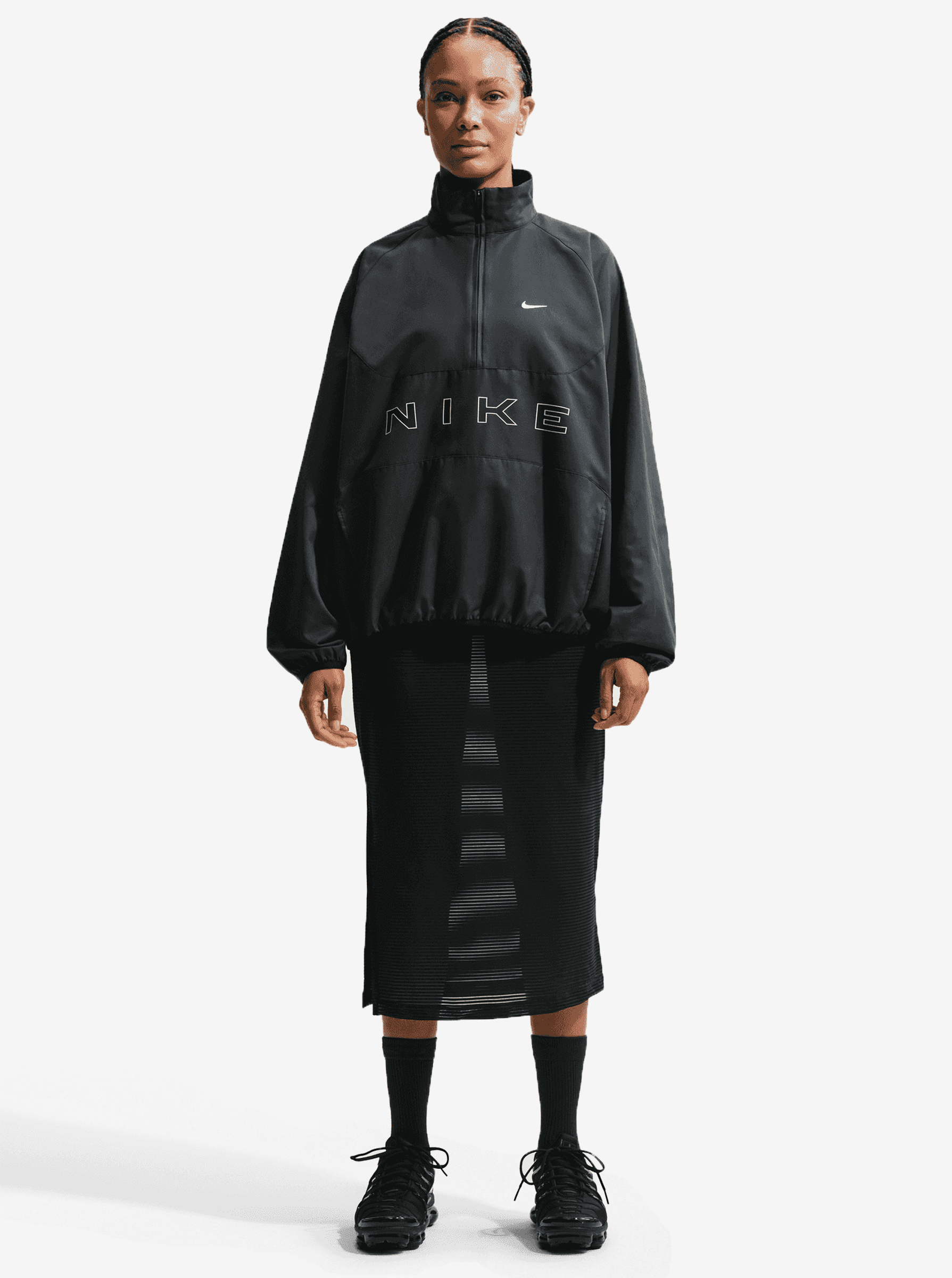 Oversized 1/4-Zip Jacket