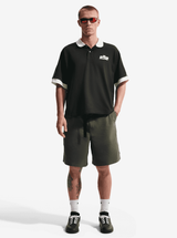 Oversized Short-Sleeve Polo