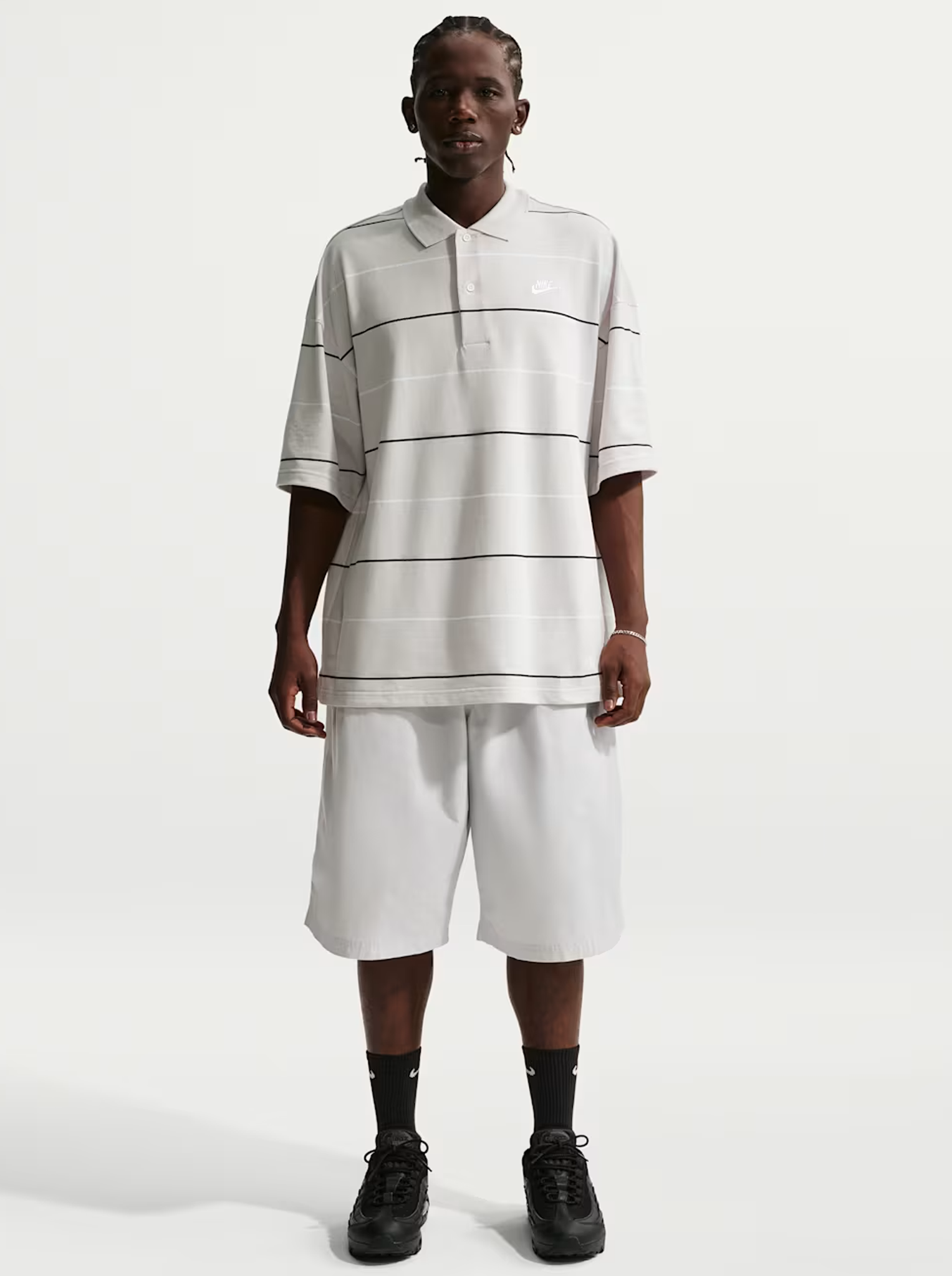Club OS Striped Polo