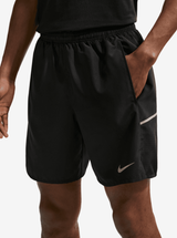 Nike M DF MILER 7IN 2IN1 Short - Black/Black/Reflective Silv