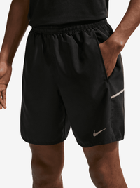Nike M DF MILER 7IN 2IN1 Short - Black/Black/Reflective Silv