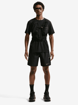Nike M DF MILER 7IN 2IN1 Short - Black/Black/Reflective Silv