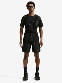 Nike M DF MILER 7IN 2IN1 Short - Black/Black/Reflective Silv