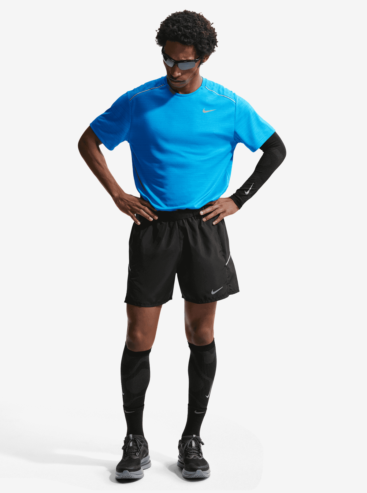 Dri-FIT Miler 5" Brief-Lined Running Shorts