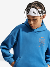 Oversized Fleece Basketball Hoodie Kids