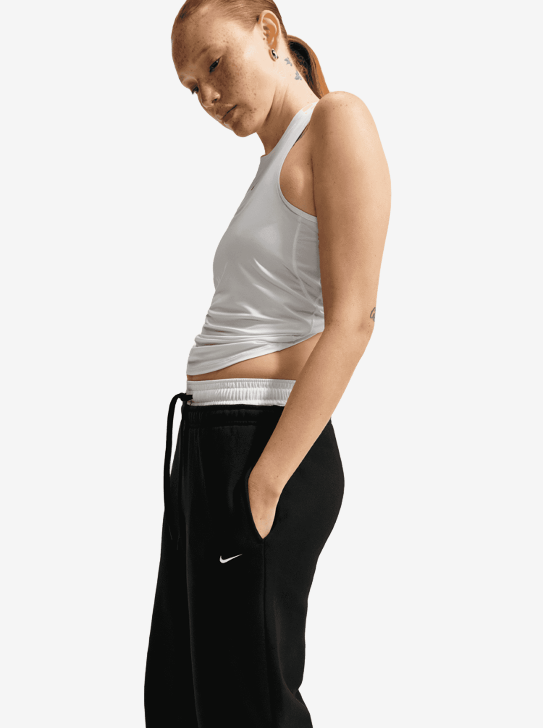 Studio Fleece Wide-Leg Pants