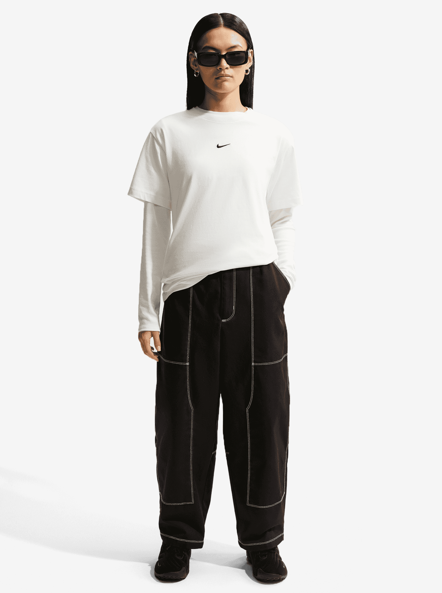 Nike W NSW Classic SS Tee - Sail