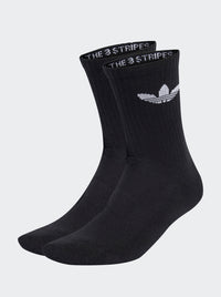 Trefoil Cushion Crew Socks 3 Pairs