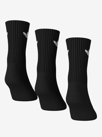 Trefoil Cushion Crew Socks 3 Pairs
