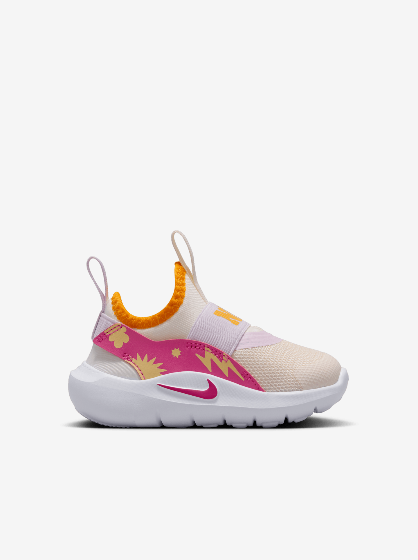 Nike I Flex Runner 4 SE (TD) - Chalk/Desert Pink-Sundial-Tangerine Tint