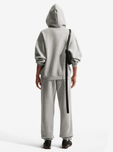 High-Rise Oversized Cuffed Pants