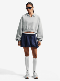 Studio Fleece Medium Weight Cropped Polo