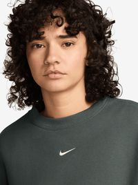 Studio Fleece Oversized Cropped Crew