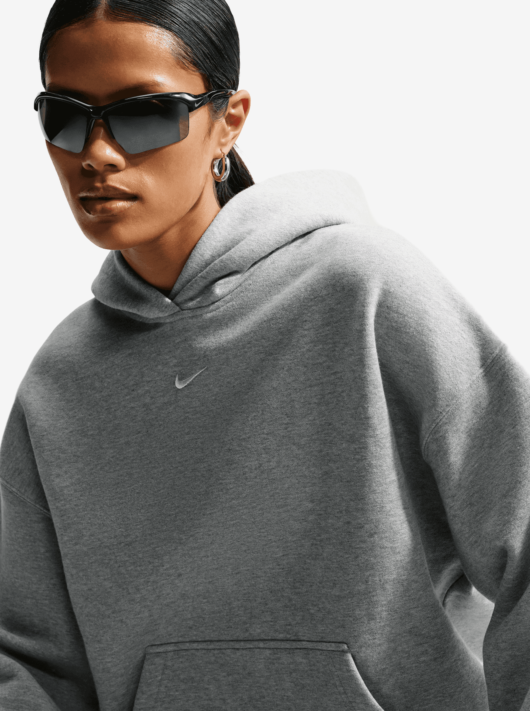 Studio Fleece Oversized Pullover Hoodie