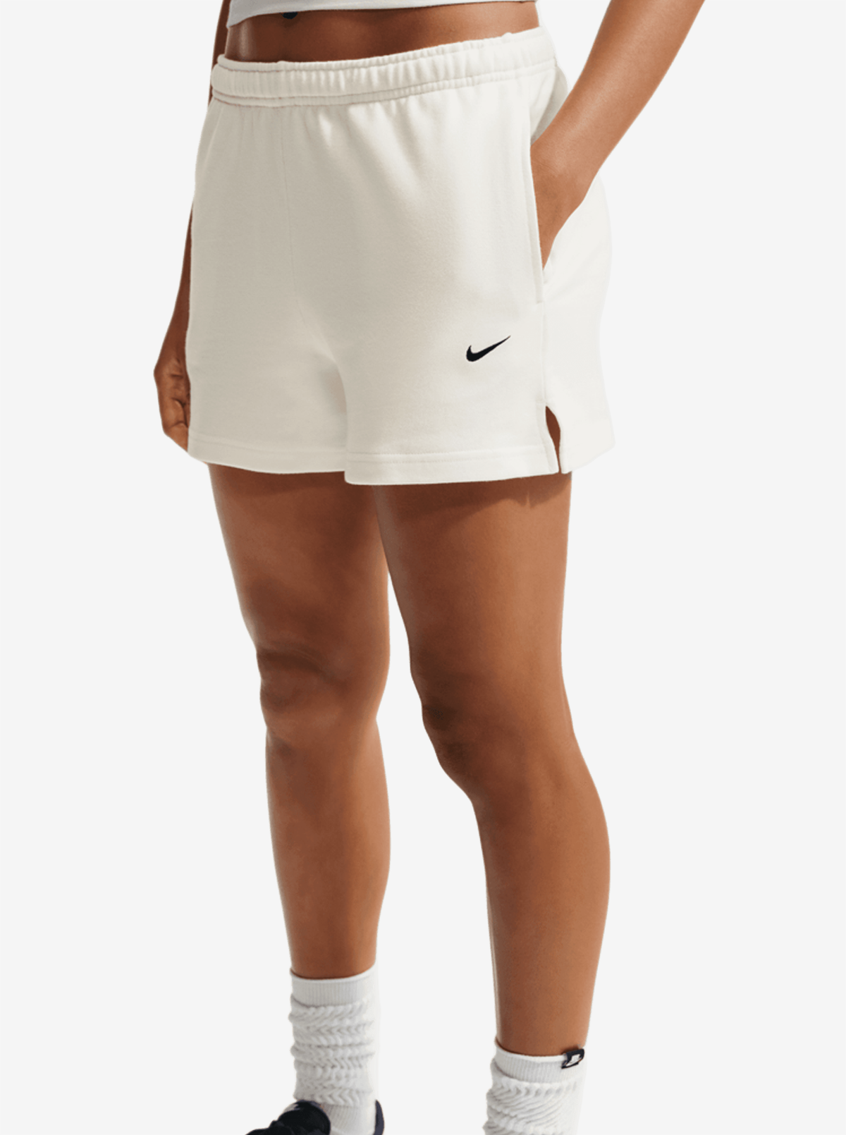 Studio Fleece Mid-Rise Shorts