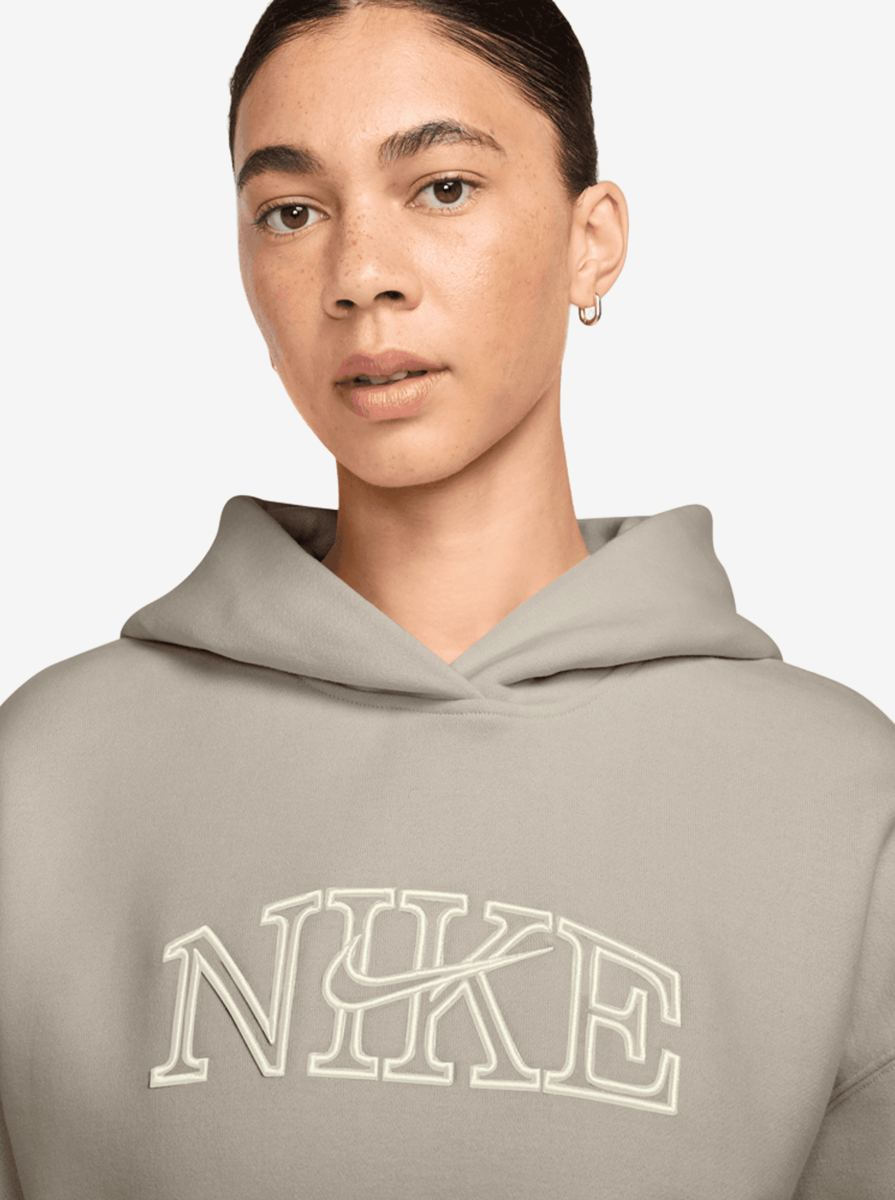 Oversized Pullover Logo Hoodie