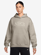 Oversized Pullover Logo Hoodie