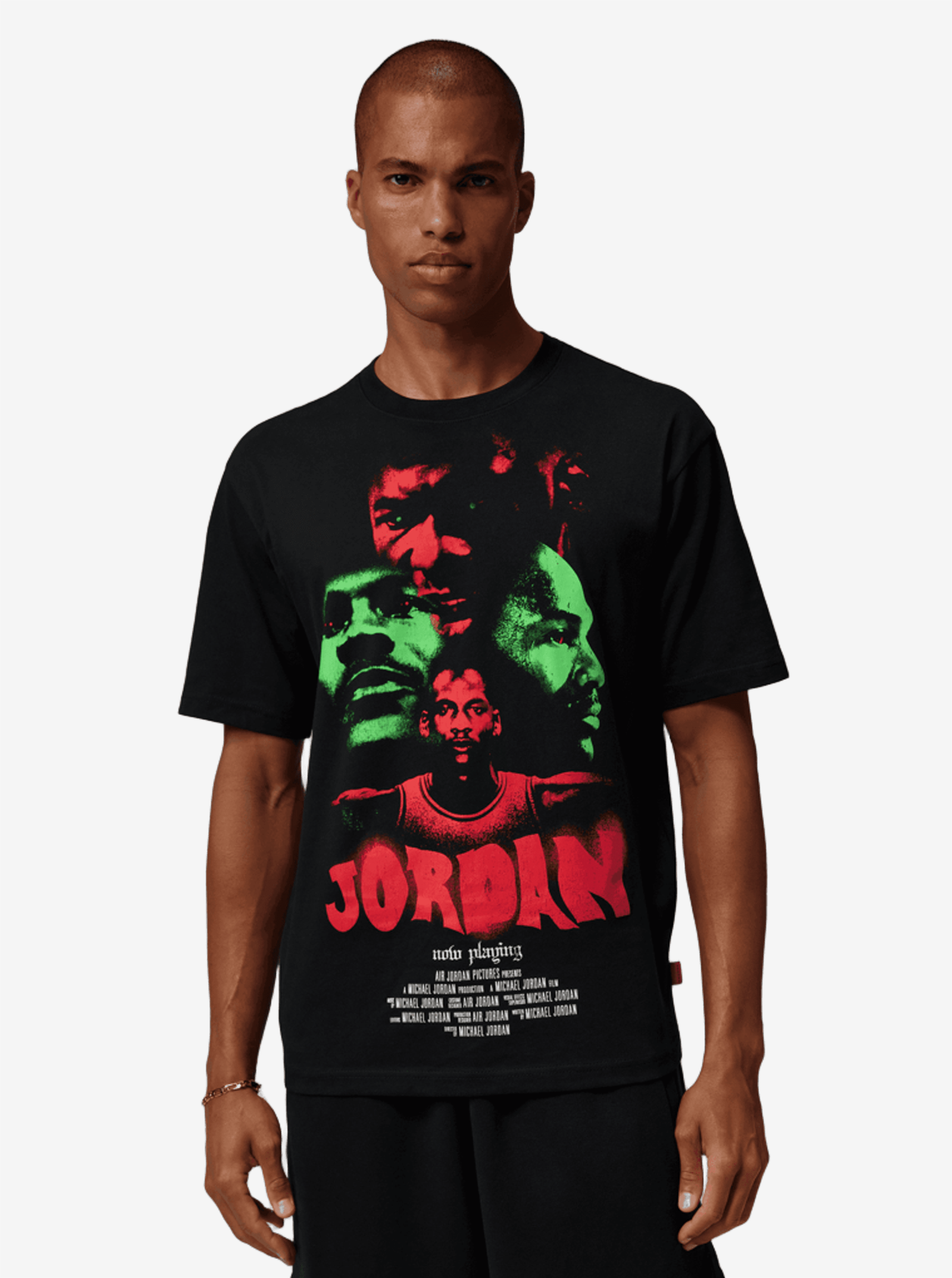 Nike M MJ BRK S Movie 85 SS Crew - Black
