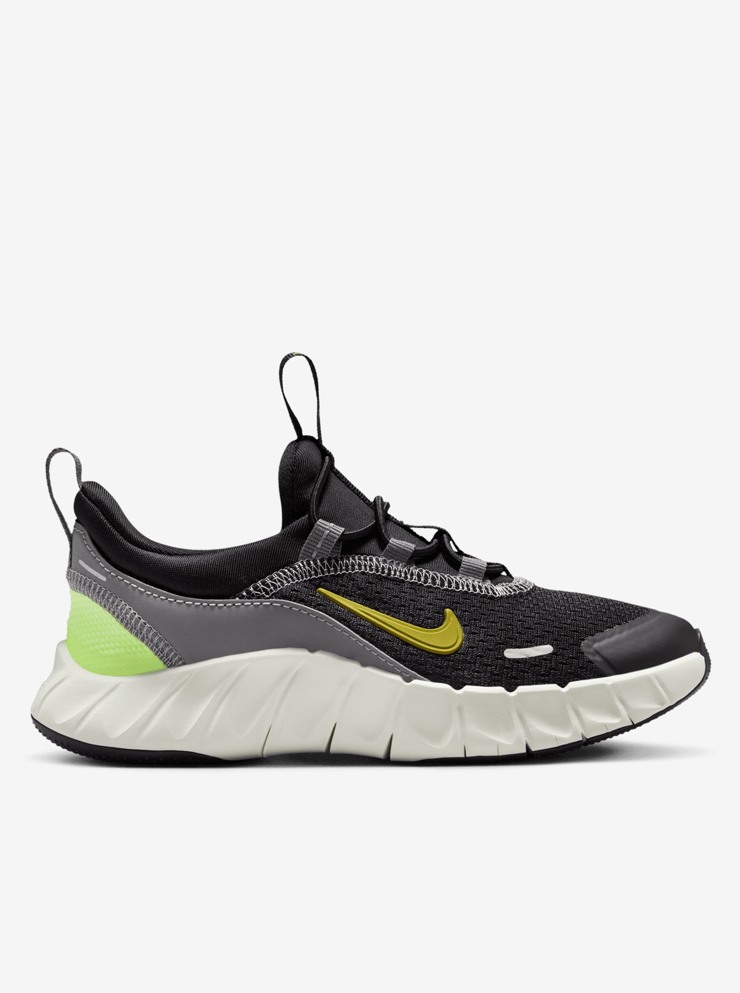 Nike J Free Ride (PS) - Black/Saffron Quartz-Pencil Point
