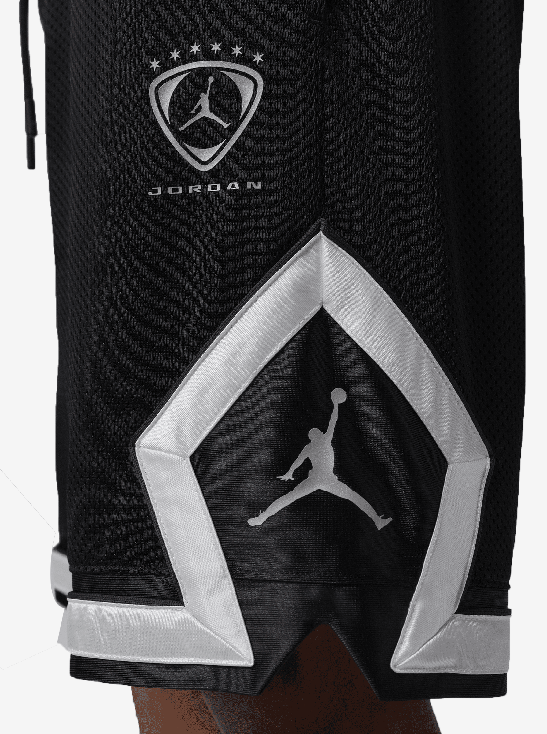 Diamond Mesh Short