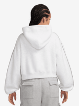 Studio Fleece Oversized Cropped Hoodie