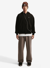 Solo Swoosh Fleece Full-Zip Hoodie