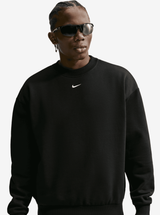Solo Swoosh Fleece Crew-Neck Sweatshirt