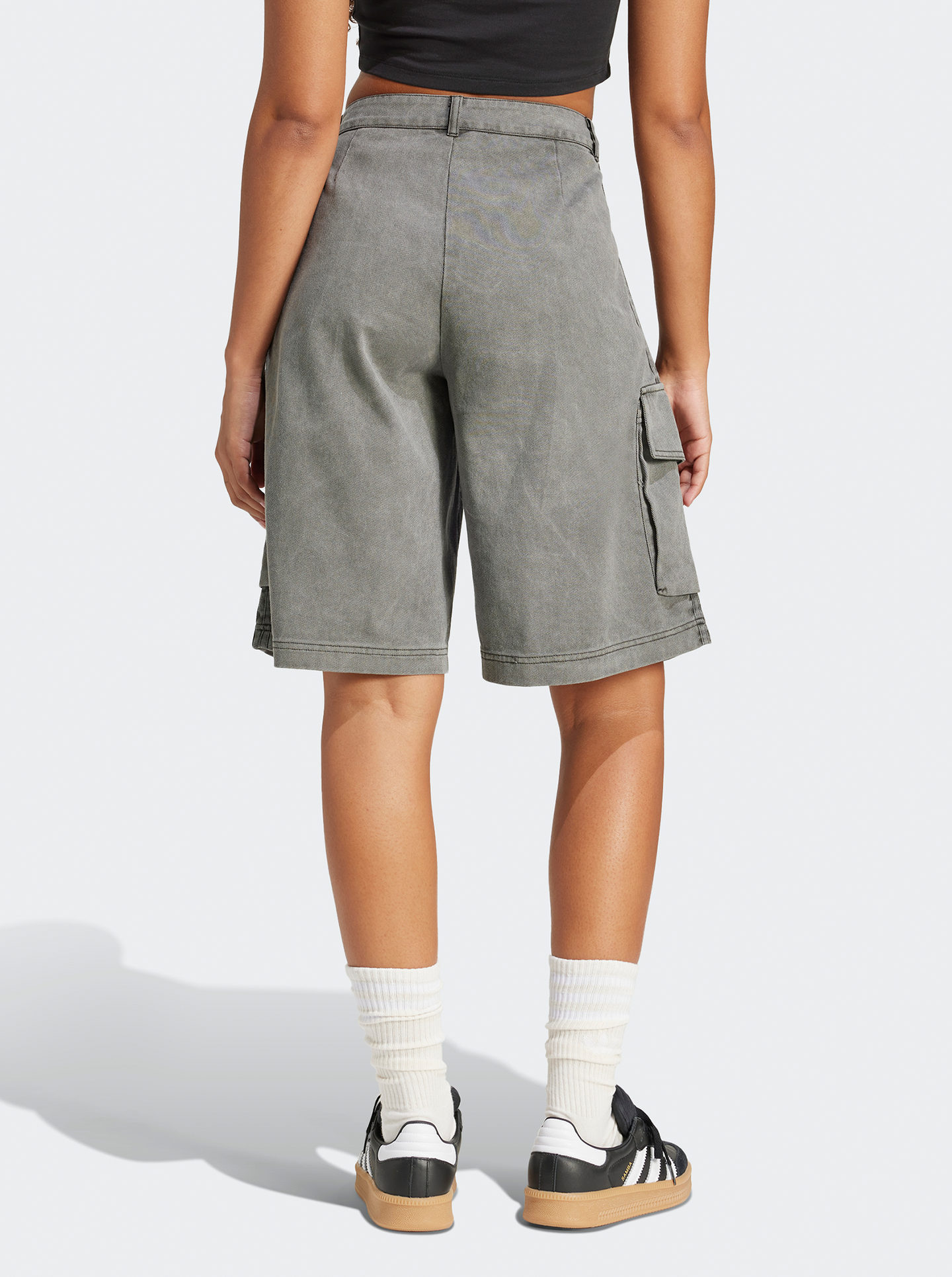 Washed Cargo Twill Jorts
