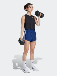 Pacer Training 3-Stripes Woven High Rise Shorts
