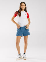 Adicolor Denim Firebird Shorts