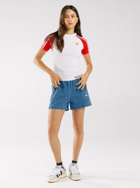 Adicolor Denim Firebird Shorts