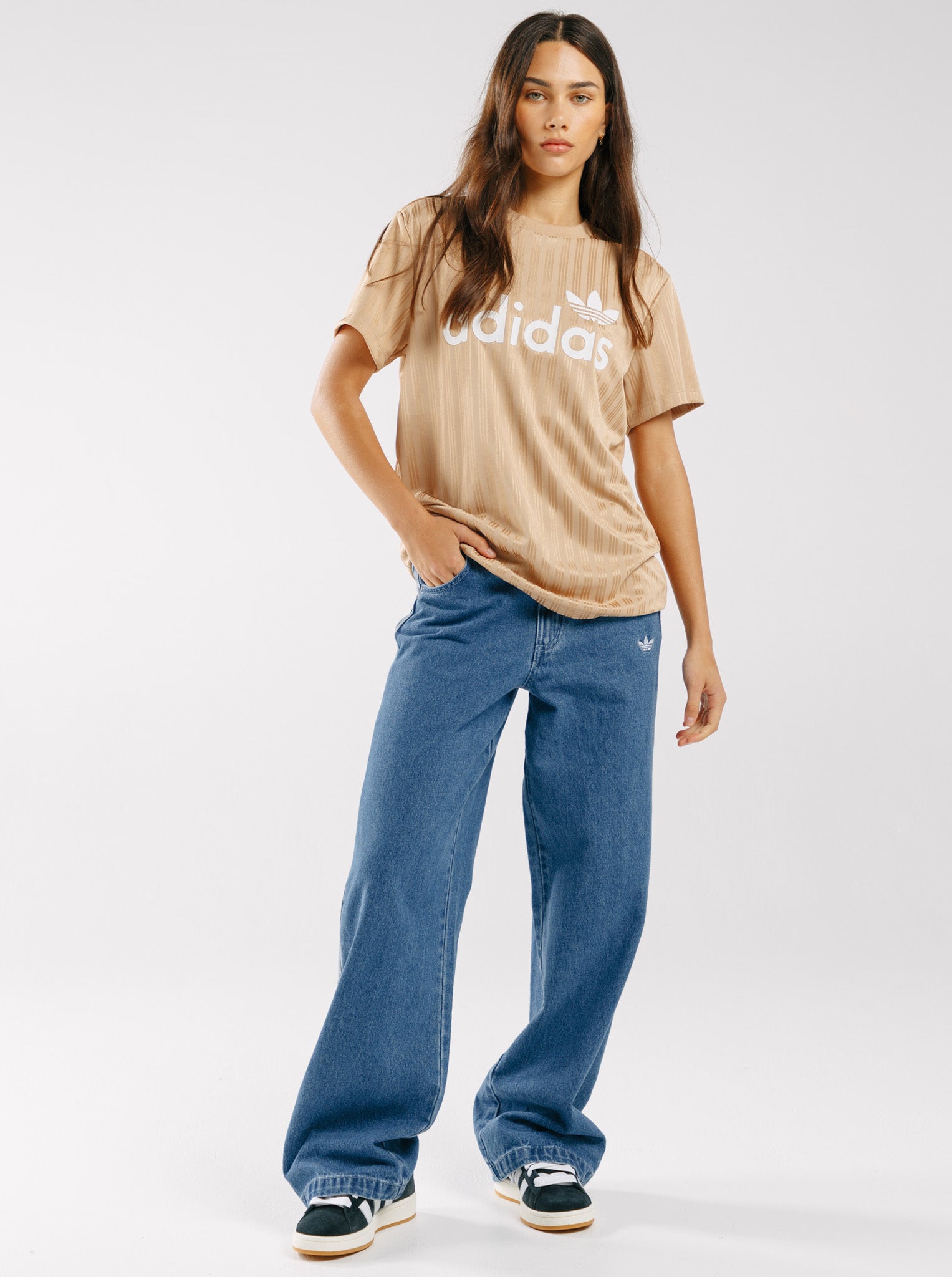 Adicolor Denim 3-Stripes Track Pants – Stirling Sports