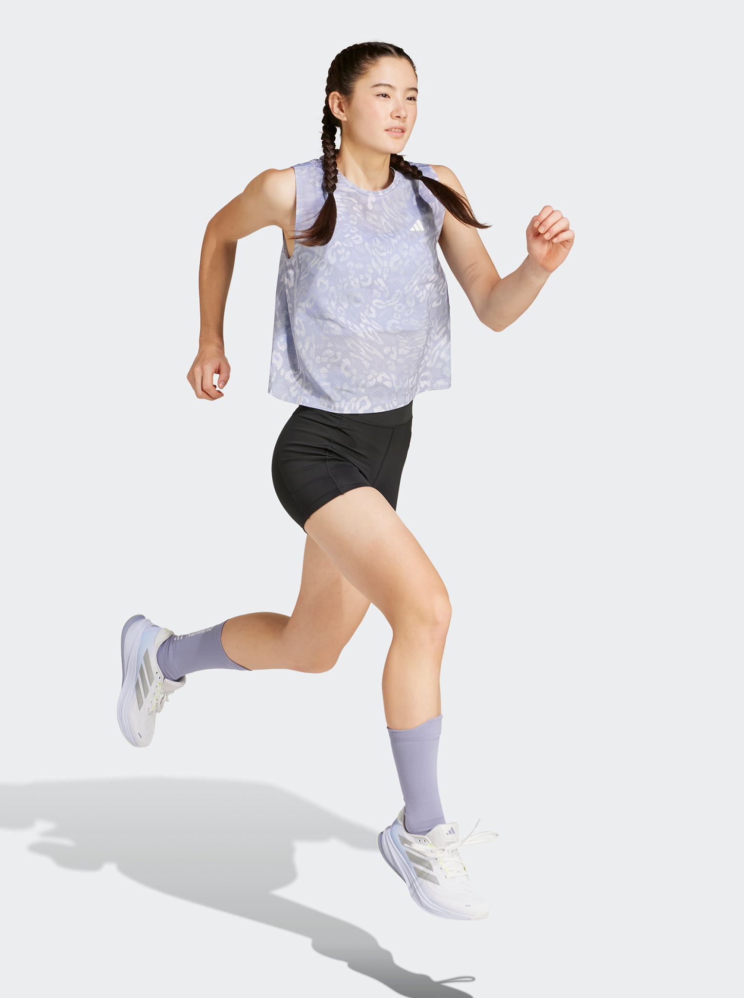 Own the Run Climacool 3-Stripes Tank Top