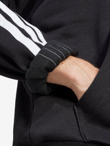 Essentials Three Stripes Fleece Hoodie