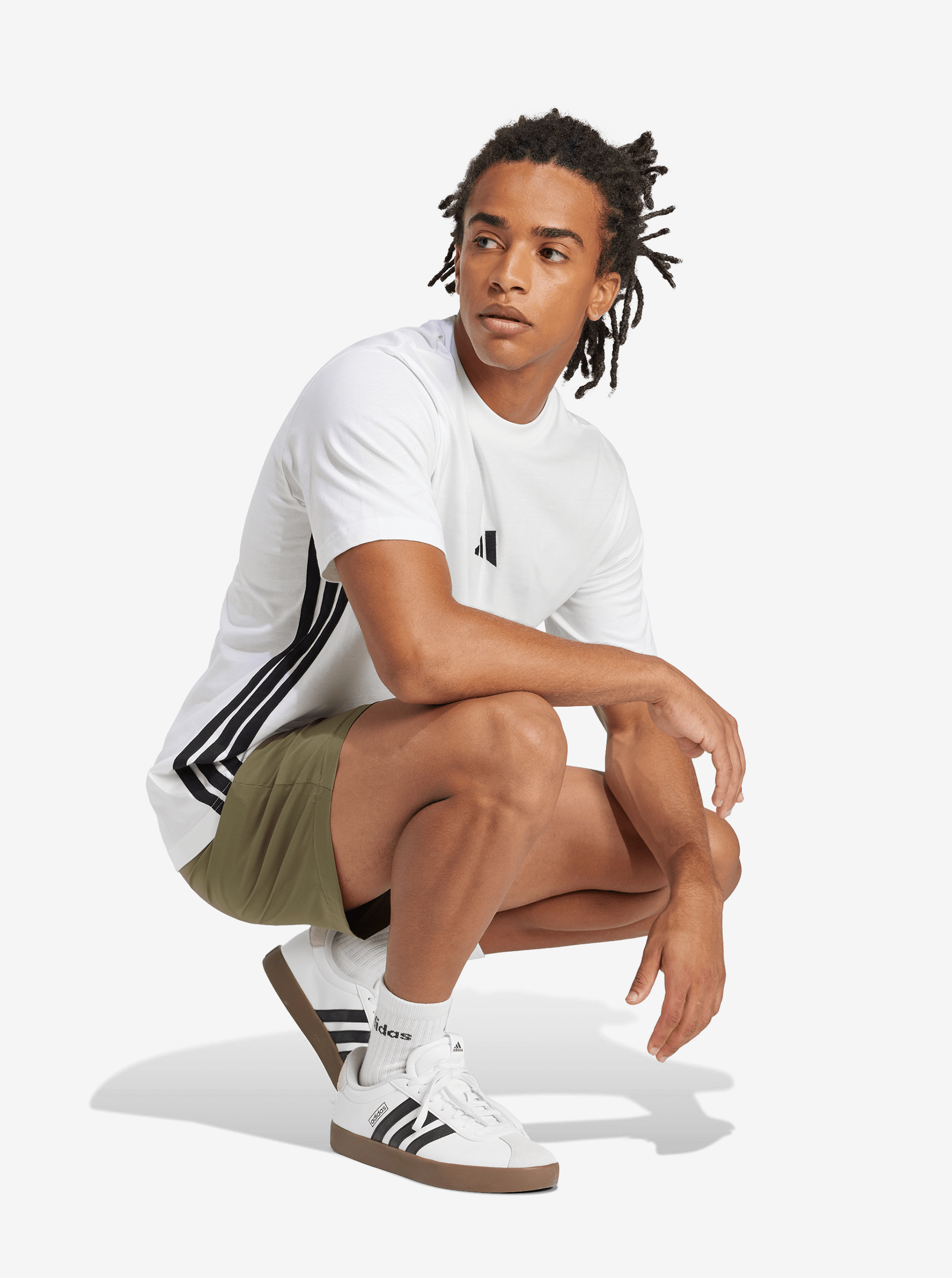 Essentials 3-Stripes Single Jersey T-Shirt