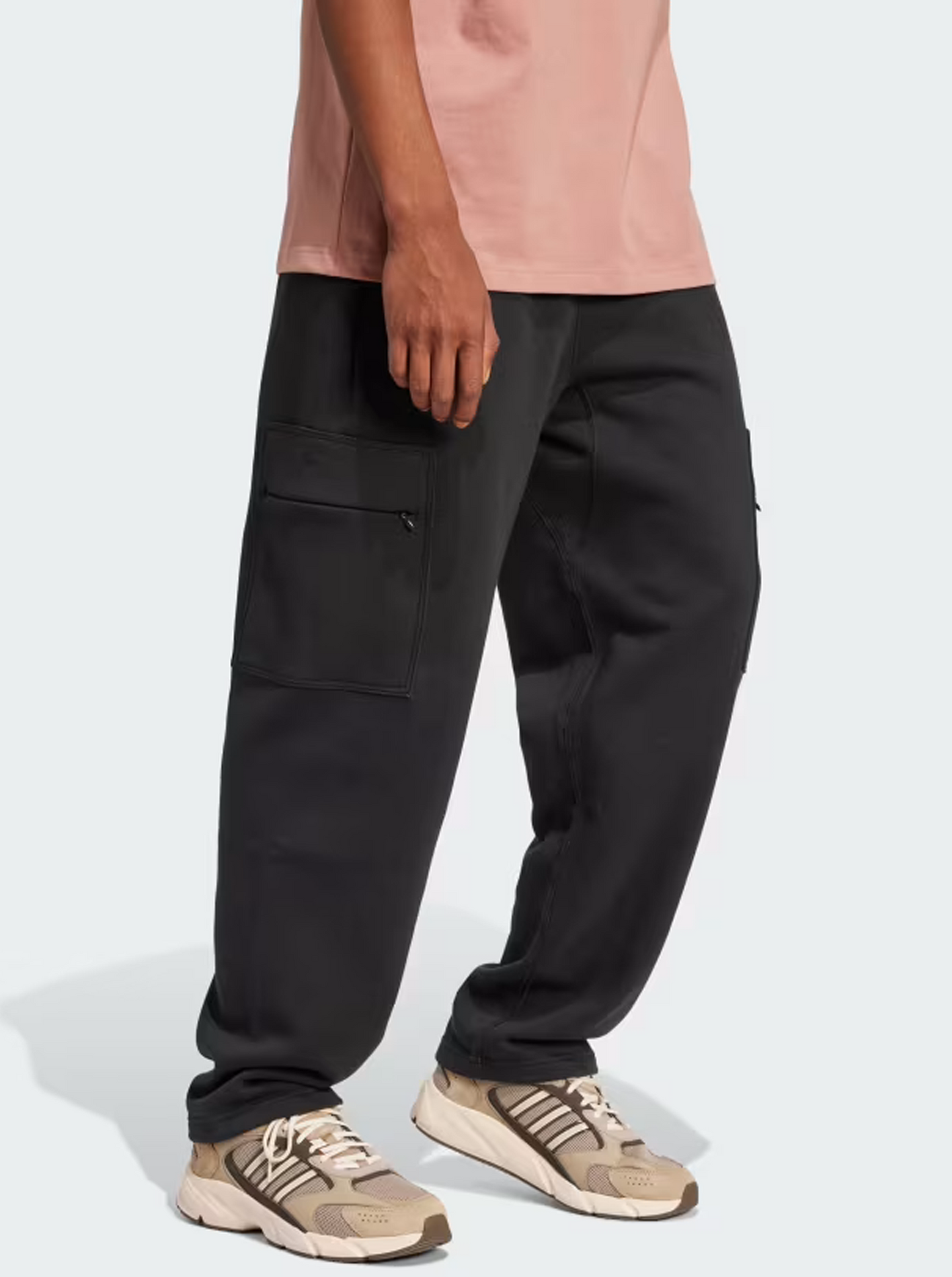 All SZN Fleece Graphic Loose Cargo Pants