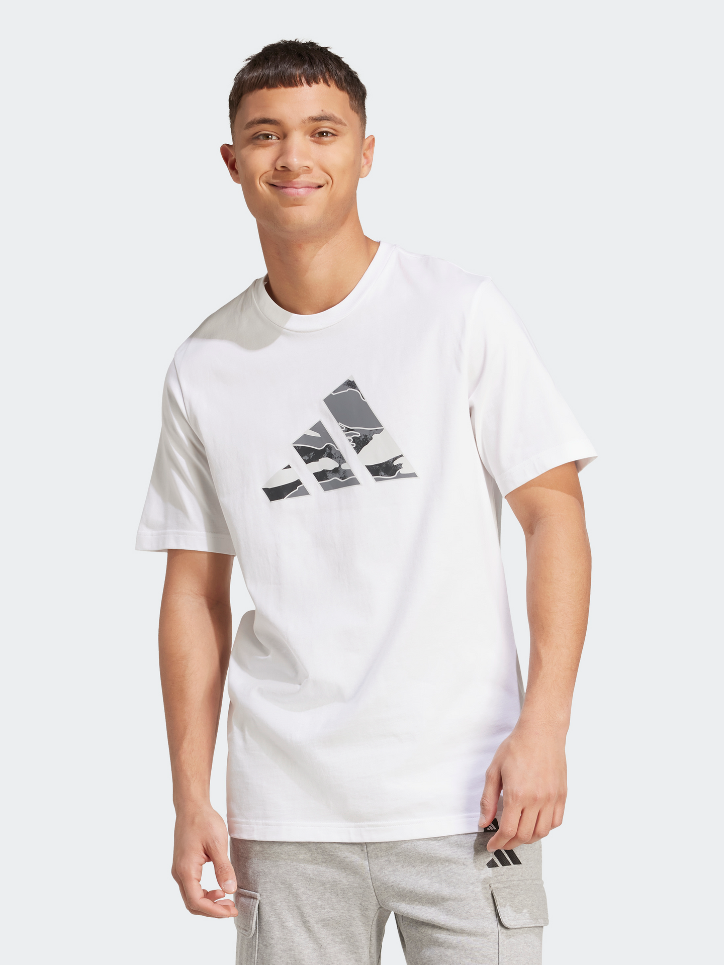 Camo Logo Graphic T-Shirt