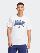 M Collegiate T - White