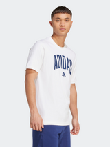 M Collegiate T - White
