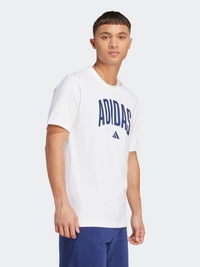 M Collegiate T - White