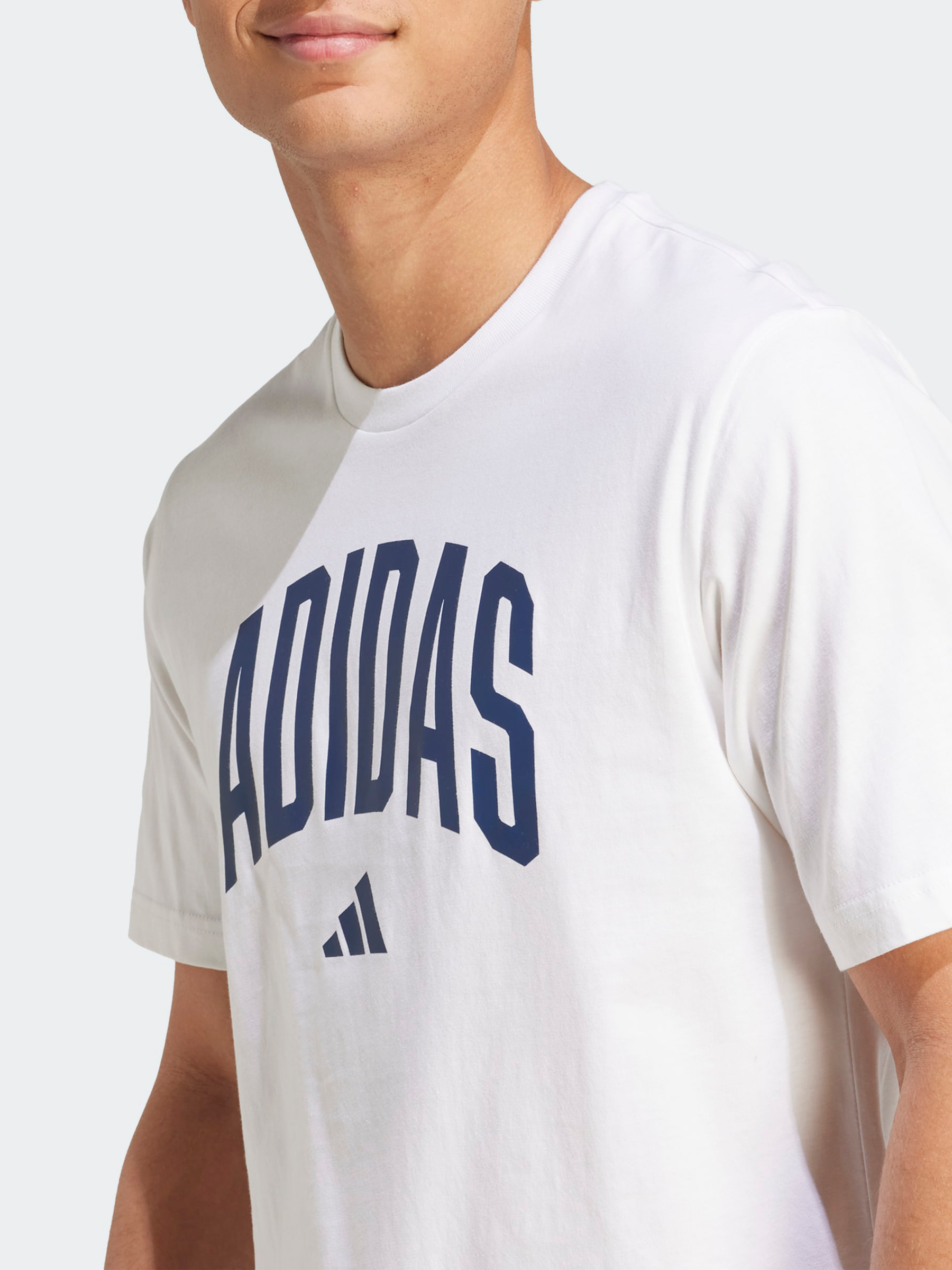 M Collegiate T - White