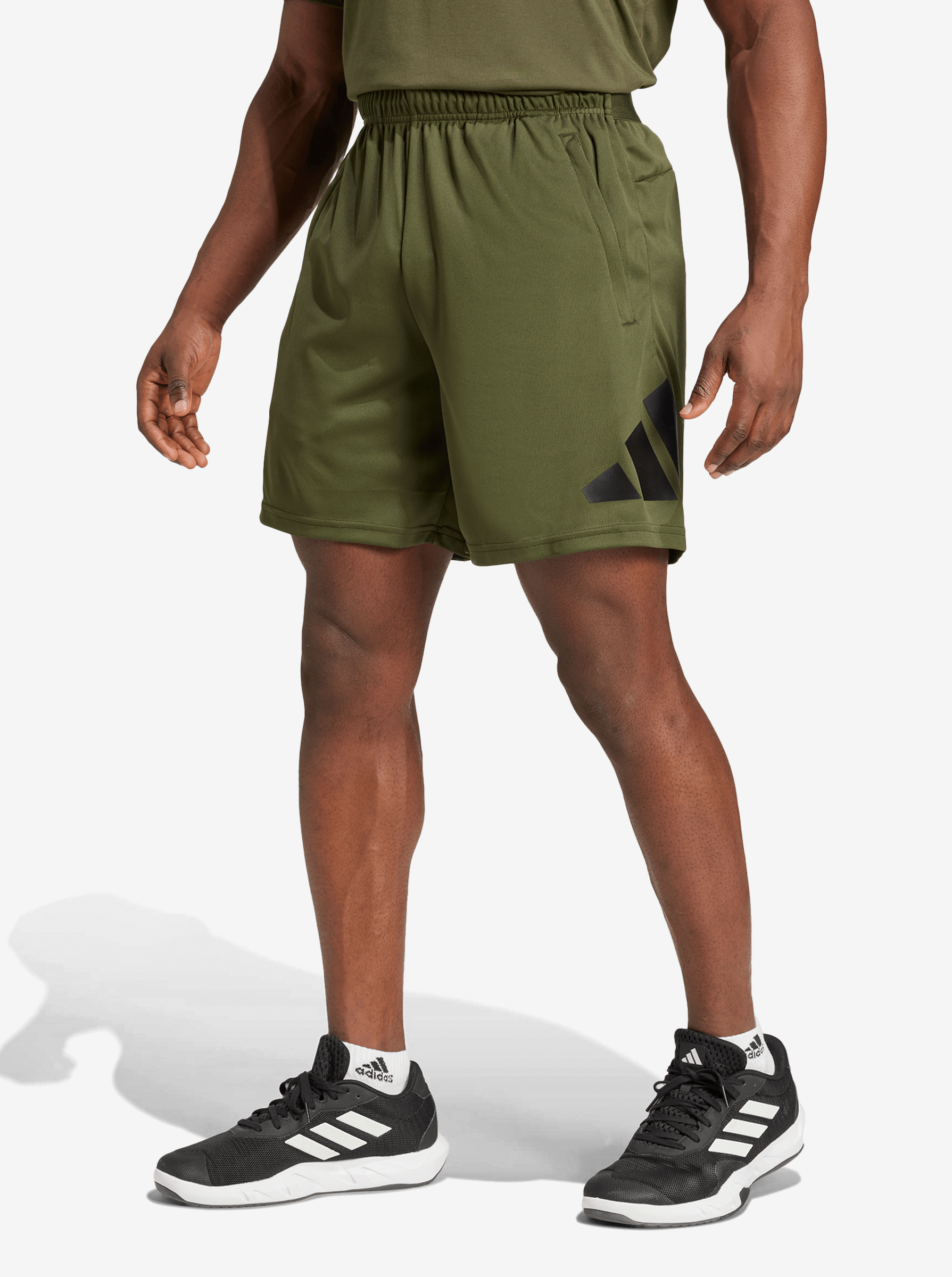 Train Essentials Logo Training Shorts
