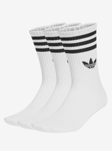 3-Stripes Crew Socks 3 Pairs