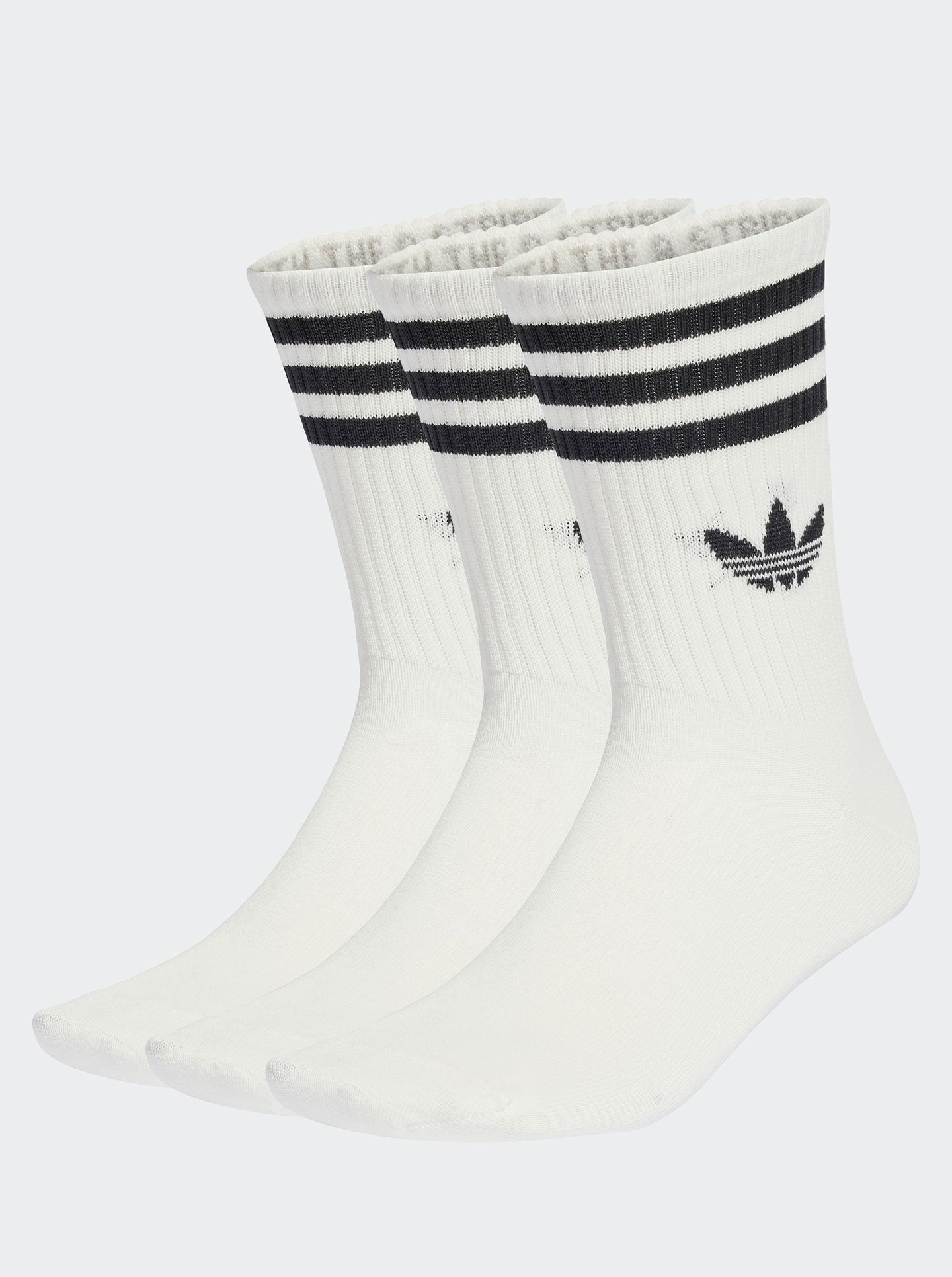 3-Stripes Crew Socks 3 Pairs