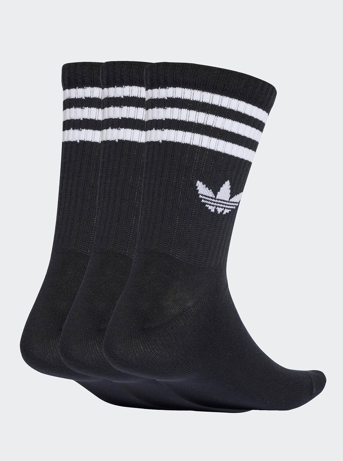 3-Stripes Crew Socks 3 Pairs